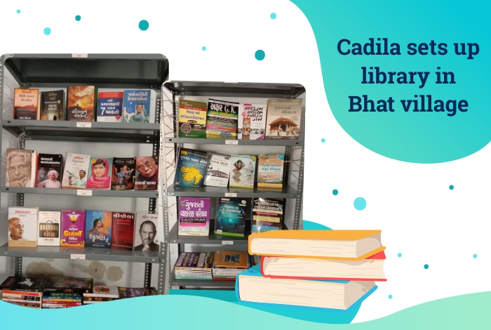 Cadila sets up library in Bhat village