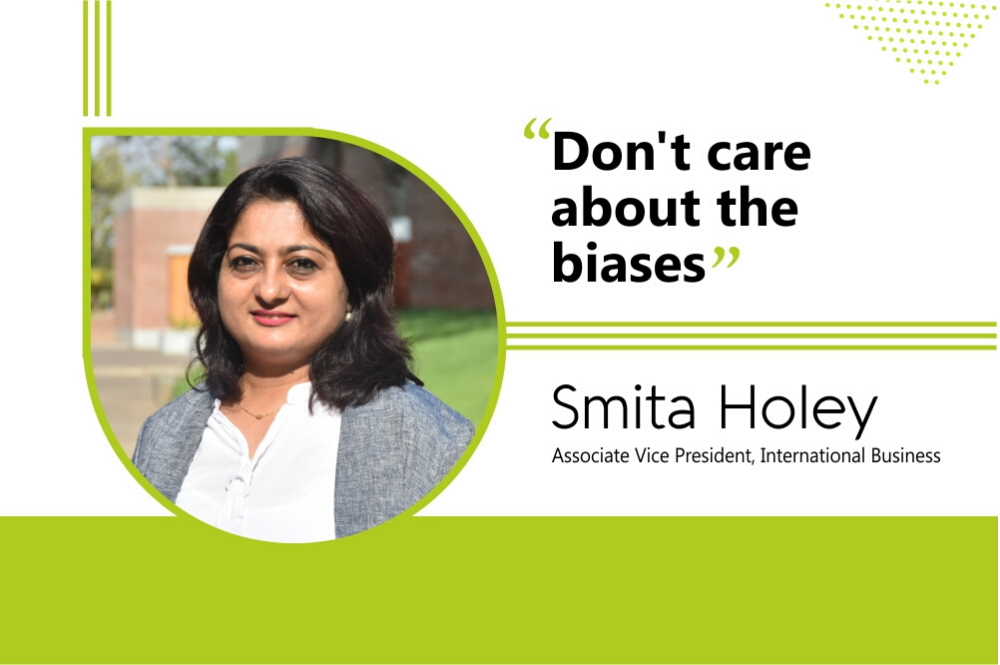 Don’t care about the biases: Smita Holey