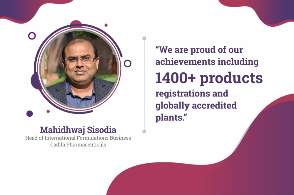 Cadila’s vision is to make affordable and quality medicines for common man