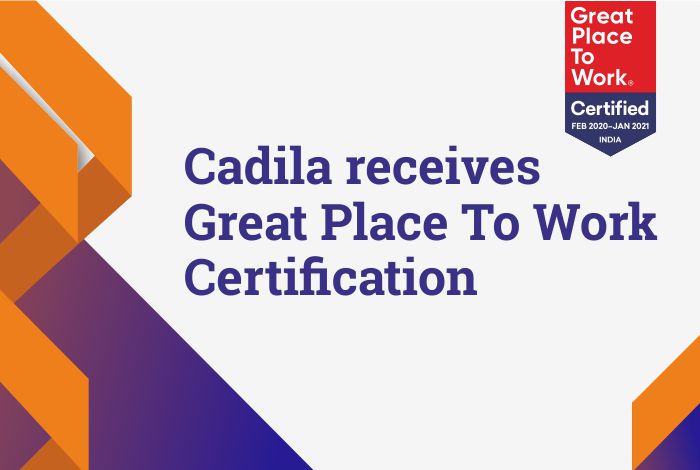 Cadila Pharma, Great Place To Work Certified (GPTW)