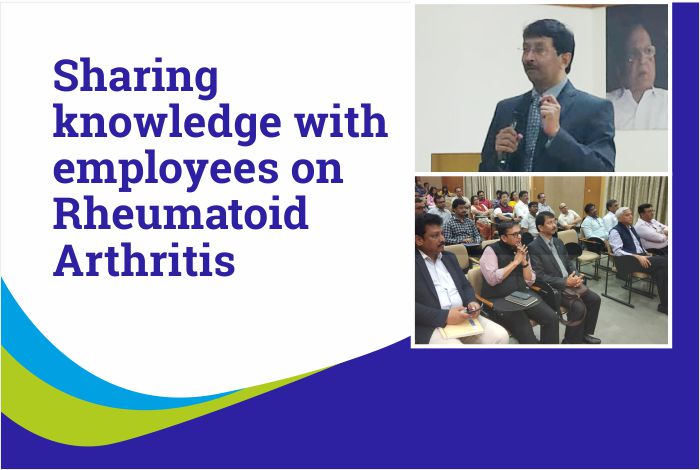 Sharing knowledge and insights with employees on Rheumatoid Arthritis