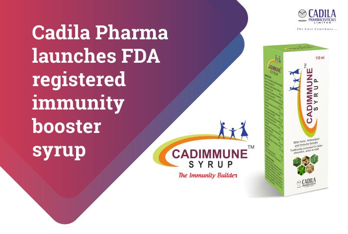 Cadila Pharma announces the launch of FDA registered immunity booster syrup