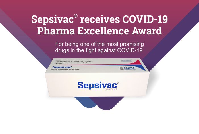 Sepsivac® receives COVID-19 Pharma Excellence Award