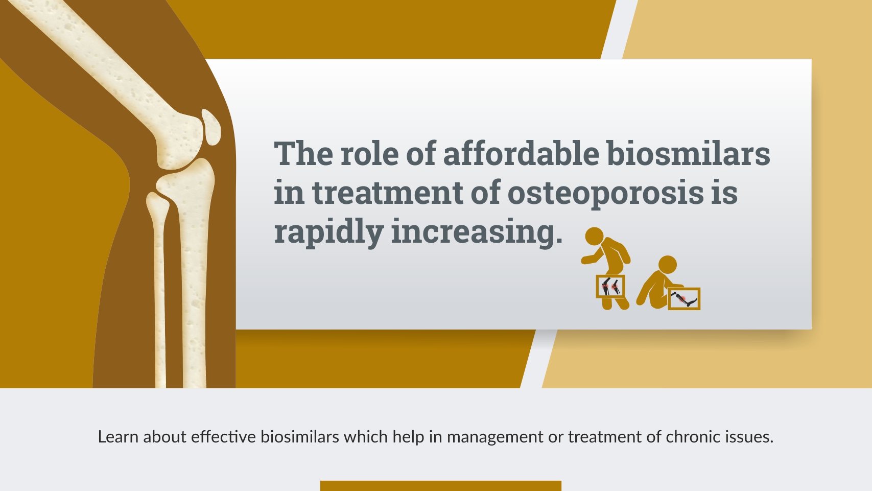 Quality and Affordability continue to remain our focus with the launch of Biosimilars in Orthopaedics