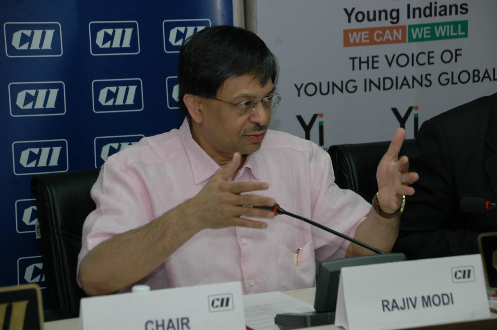 Rajiv Modi, CMD, Cadila Pharmaceuticals, CII Gujrat, Young Indians Ahmedabad Annual Business Session