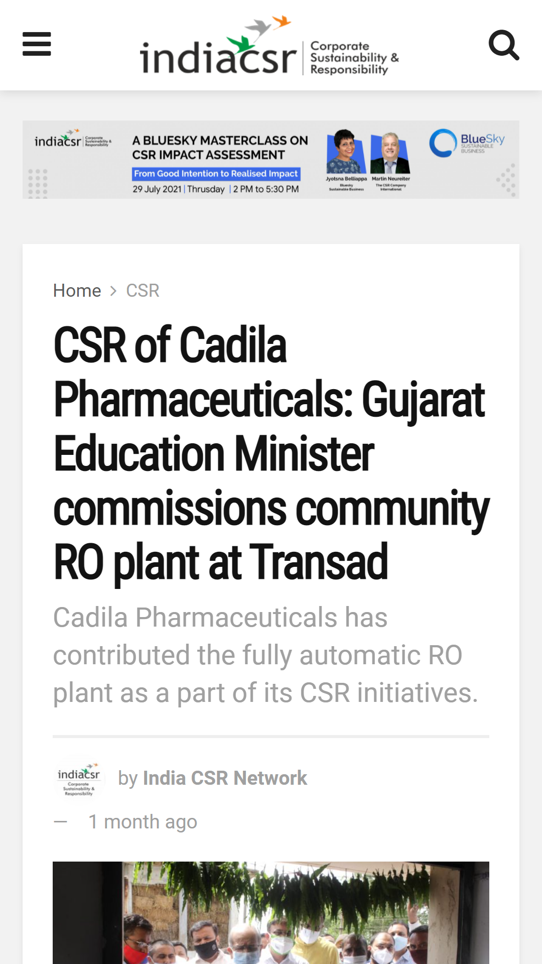 India CSR