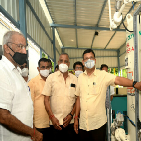 Oxygen Plant Inaugurated at Kaka-Ba Hospital