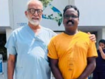 Bedridden for a decade, TN man gets new lease on life at Kaka Ba Hospital